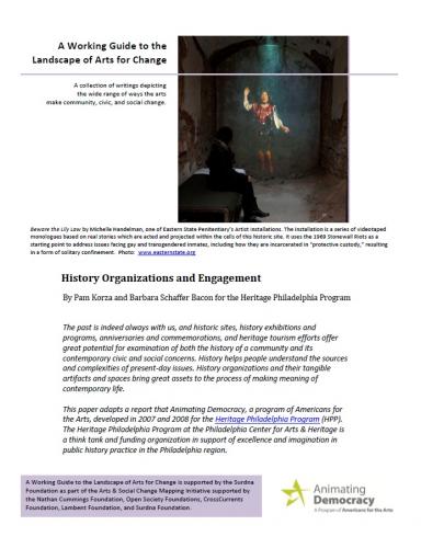 History Organizations and Engagement Trend Paper Cover